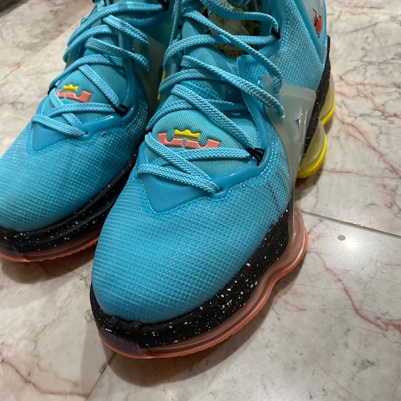Nike Other - Nike Lebron 19 polarized blue crimson Christmas new
